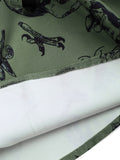 Butterfly Print Slingback Dress - Zipper Backless Cami Style, Casual Polyester Summer Dress for Women - Customized, Woven, No Elasticity, Random Printing, Strapless, Elegant, and Comfortable