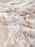 Dreamy Two-piece White Lace Women's Suit - Vest and Fish Tail Skirt