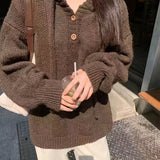 Comfortable Solid Color Polyester Pullover Sweater - Women's Casual Long Sleeve Hoodie with Drawstring, Regular Sleeve, Oversized Style, 100% Polyester, No Belt