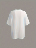 Casual Short Sleeve Lace Splicing Crew Neck T-Shirt - Women's Clothing for Spring & Summer