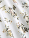 Romantic and elegant dress with cup print, suitable for dates and outings