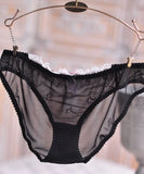 Pbong  Lace Bra Ultrathin Lingerie Hollow Mesh Women's Underwear Embroidery Bralette See-through Bra for Women Plus Size E F Cup