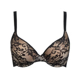 Pbong  New Sexy Lace Bra Padded push Up Women's Bra Plus Size Embroidery Floral Breathable Underwear Adjusted Bras For Women