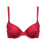 Pbong  New Sexy Lace Bra Padded push Up Women's Bra Plus Size Embroidery Floral Breathable Underwear Adjusted Bras For Women