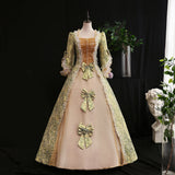 Rococo Claret British Noble Princess Costume Party Masquerade Party Annual Meeting Drama Studio Victorian Dress