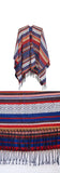 Pbong  Boho Hippie Cloaks Capes Top Vintage Women Autumn Winter Floral Knitted Poncho Capes Tassels Chic Cloak Poncho Outwear