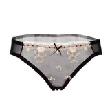 Pbong  Lace Bra Ultrathin Lingerie Hollow Mesh Women's Underwear Embroidery Bralette See-through Bra for Women Plus Size E F Cup