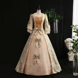 Rococo Claret British Noble Princess Costume Party Masquerade Party Annual Meeting Drama Studio Victorian Dress