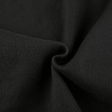 Off-Shoulder Slash Neck Long Sleeve Black Dress