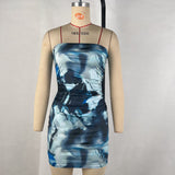 women's clothing summer new sexy tube top printed hip skirt fashionable slim dress female skirt