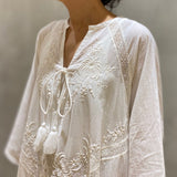 Retro style A-line skirt for women  summer new Japanese style lady temperament loose lace dress for women