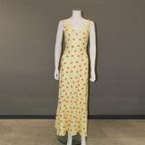 women's clothing floral long skirt suspenders soft and comfortable sexy leisure vacation trendy cotton dress