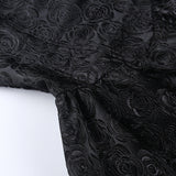 Gothic Slim Short-Sleeve Halter Dress