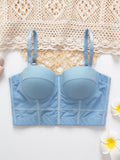 camisole bra camisole vest inner bra one-piece top beautiful back tube top sexy inner wear corset underwear