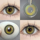 1 Pair Color Contact Lenses for Eyes Big Eye Lenses Blue Contacts Gray Lenses Brown Lenses Yearly Cosmetic Eye Lenses