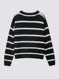Women's loose lazy micro transparent sweater loose casual temperament sweater