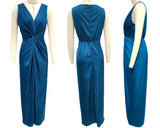 Pbong  Summer Fashion New Elegant Dress Commuting Style Sexy Deep V Sleeveless Backless Folded Long Vacation Dress