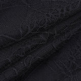 Goth Dark Spider Web Punk Mesh Tassel Mini Skirts Mall Gothic Grunge High Waist A-line Skirt For Women Eyelet Party Clothes