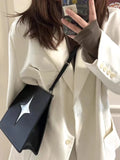 Cool Star Handbags for Women Crossbody Bags Fashion Ladies Pu Leather Square Shoulder Bag Female Tote Bag Clutch Wallet Purse