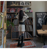 Korean Fashion Designer Butterfly Y2k Fashion Women Shirts Blouses Long sleeve Top Elegant Youth Clothing Sexy Shirt