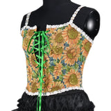 Elegant Lolita Corset Evening Party Retro Bustier Top Women Lingerie Sexy Slimming Bandage Underbust Corsets Streetwear Clothing