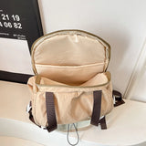 Women's Soft Big Cloth Backpacks New in Fashion Summer Backpack Girls School Book Bag Cute Travel Back Pack