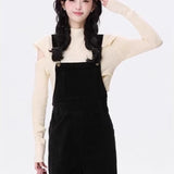 Personality Hollow Out Design Base Sweaters Harajuku Japan Y2k Aesthetic Half High Collar Tops Korean Asymmetrical Clothes