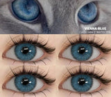 1 Pair Natural Colore Contact Lenses Color Contact Lenses for Eyes Blue Lenses Big Eye Lenses Yearl Eye Contacts Lenses