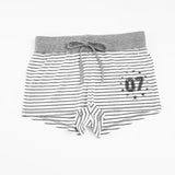 Pbong  Euramerican Casual Soft All Match Shorts Y2k Constrast Color Striped Summer Punk Hot Pant Harajuku High Street Lazy Punk Trouser