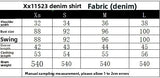 Pbong  Kaopu Spring Summer Fashion Retro Casual Women's Shirt Simple Design Top Button up Cotton Polyester Blend Slim Fit