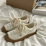 Pbong  Original Niche Retro De Training Shoes Women's New Breathable White Walking Sneakers Versatile Casual Board Trainers Footwear