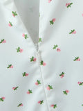 Pbong  White Cozy Homewear Lace Trim Polka Dot Mini Slip Dress for Women Slim Satin Fabric Nightgown for Pajama Parties