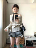 Korean Style Sexy Off Shoulder Sweater Women Sweet Elegant Long Sleeve Knitted Pullover Cute Fashion Slim Up Sweaters