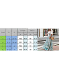 Pbong  Women's Summer Y2K Flowy Boho Vintage Aesthetic Printed Ruffled Hem Tassels Drawstring Waist Flowy A-Line Long Skirts
