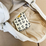 Pbong  100% Cotton Small Backpacks Solid Black Leisure Or Travel Bags Soft Canvas Packages For Women High Quality Cloth Shoulder Bags
