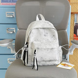 Women Star Print Backpack Polka Dot Star Charm Lightweight Student School New Trend Fashion Daypack Female Book Backpacks