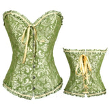Sexy Lace Up Boned Gothic Corset Plus Size Body Shaper Clothing Women Steampunk Shapewear Bodysuit Waist Trainer Clothes Corsets