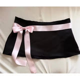 Pbong  Harajuku Punk Fashion American Mini Short Skirts Y2k Aesthetic New Fashion Lace Pleated Women Jupe Summer High Street Skirts