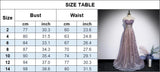 Pbong  Women Formal Evening Dresses Elegant Strapless Shinny Prom Dress With Train Sweet A-line Graduation Party Dress Customized