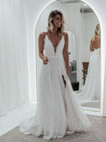 Women Sexy Deep V-neck Lace Patchwork Long Dress Elegant White Sleeveless Backless Slim Robes New Evening Party Dresses