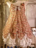 Pbong  Summer Japanese Sweet Flower Mini Dress Women Y2k Aesthetic Grunge Party Dress Harajuku Sleeveless Lace Vintage Chic Vestidos