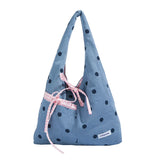 Women Soft Nylon Large Capacity Tote Bag Casual Fashion Hobo Shoulder Purse Summer New Female Simple Trend Y2K Handbags