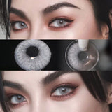 2pcs Colored Contact Lenses Natural Look Brown Eye Lenses Gray Contact Blue Lenses Fast Delivery Green Eye Lenses