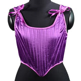 Elegant Lolita Corset Evening Party Retro Bustier Top Women Lingerie Sexy Slimming Bandage Underbust Corsets Streetwear Clothing