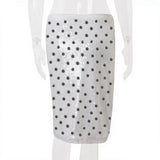 Polk Dot Printed Elegant Low Waist Straight Midi Skirt Y2K Summer Fashion Holiday French New All-Match Women Vestidos