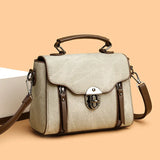 Pbong  Trendy Retro Crossbody Bag Women's Handbag Small Versatile Fashionable Square Bag New Coin Purse Single Shoulder Bag
