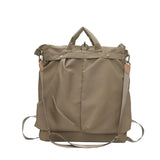 Pbong  Retro Backpack Crossbody Bags Versatile Commuting Tote Bag for Women and Men