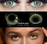 1Pair Color Contact Lenses for Eyes OMG Series Soft Contact Lens Beauty Contact Lenses Eye Cosmetic Color Lens Eyes