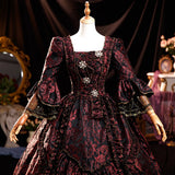 Rococo Baroque Historical Period Dress Pink Marie Antoinette Dresses 18th Century Ball Gown for Women