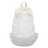 Large Capacity Waterproof Nylon Backpacks Solid Soft Light Leisure Or Travel Bags College style Cloth Packages Korea Casual Bag